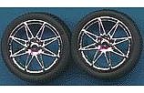 Pegasus Model 1254 DIAMANTES RIMS W/TIRES CHROME