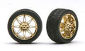Pegasus Model 1256 DIAMANTES RIMS W/TIRES GOLD