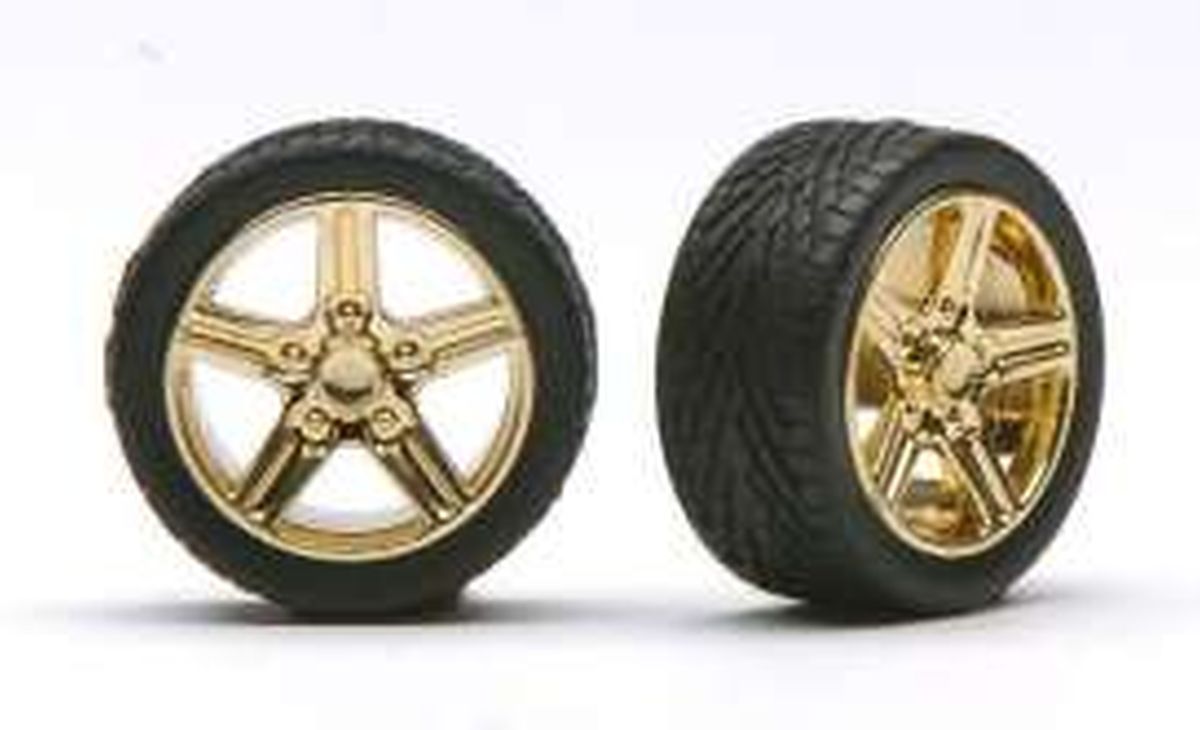 Pegasus Model 1264 BELAGIOS RIMS W/TIRES GOLD
