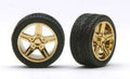 Pegasus Model 1268 IROKS RIMS W/TIRES GOLD
