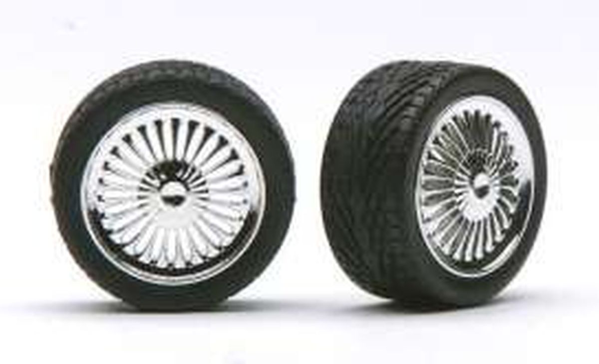 Pegasus Model 1270 APOLLOS RIMS W/TIRES CHROME