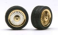 Pegasus Model 1272 APOLLOS RIMS W/TIRES GOLD