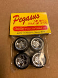 Pegasus Model 1279 SCHUEYS 19 RIMS W/TIRES CHROME