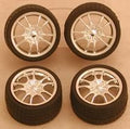 Pegasus Model 1281 M5S RIMS W/TIRES CHROME