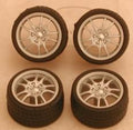 Pegasus Model 1282 M5S RIMS W/TIRES SILVER