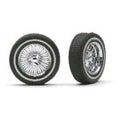 Pegasus Model 1401 1/18 DS RIMS W/TIRES CHROME