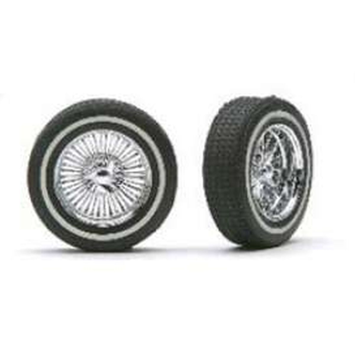 Pegasus Model 1401 1/18 DS RIMS W/TIRES CHROME