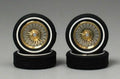Pegasus Model 1403 1/18 DS RIMS W/TIRES GOLD