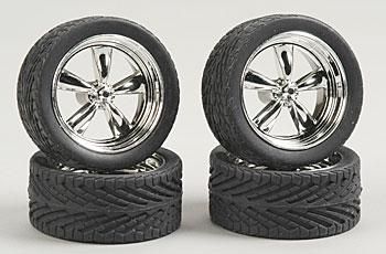 Pegasus Model 2301 23 TS RIMS W/TIRES CHROME