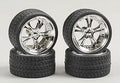 Pegasus Model 2303 23 PHAT DADDYS RIMS W/TIRES CHROME