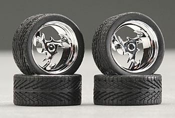 Pegasus Model 2307 23 LIGHTING RIMS W/TIRES CHROME