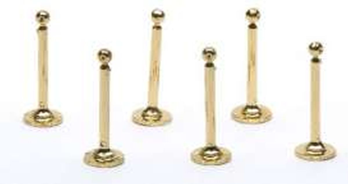 Pegasus Model 2402 SHOW PIECES STANCHION SET GOLD