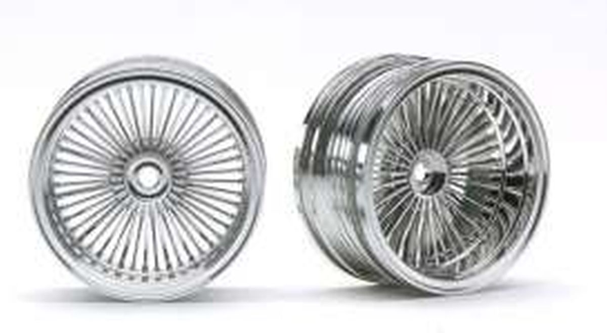 Pegasus Model 3001 1/10 CHROME WIRE RIMS