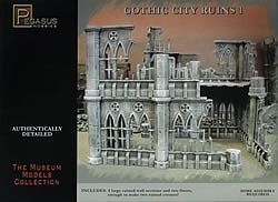 Pegasus Model 4930 Gothic City Ruins Set 1