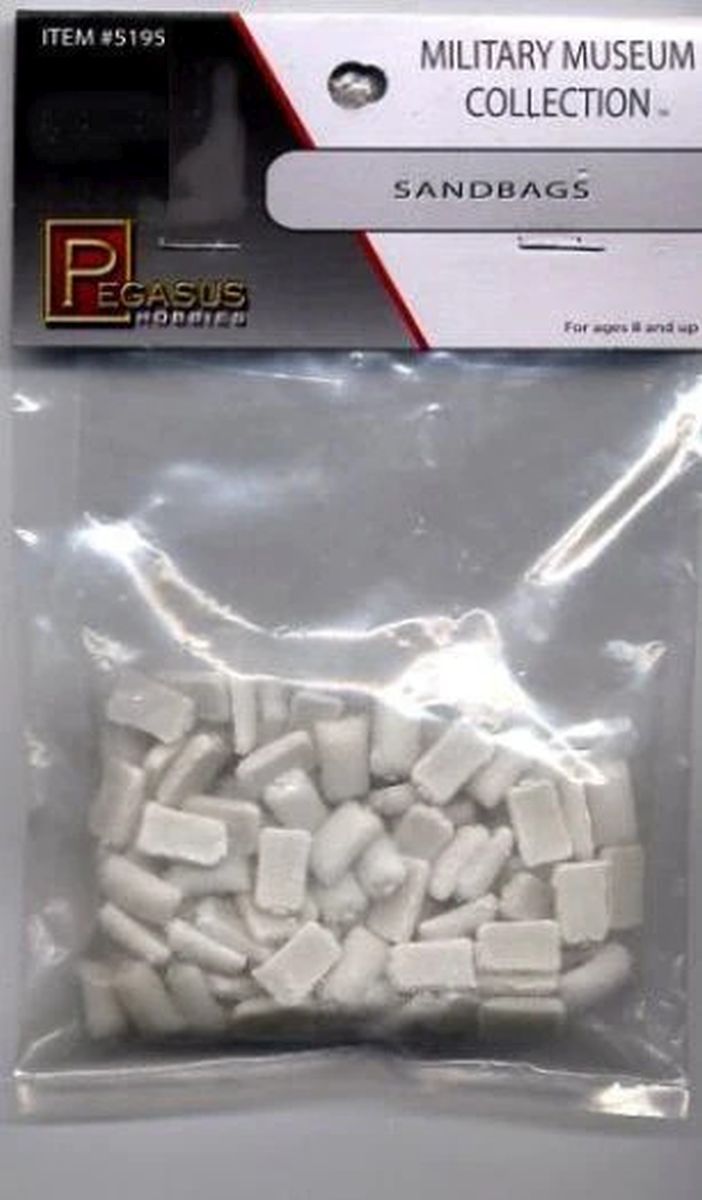 Pegasus Model 5195 Sandbags (Un-painted)