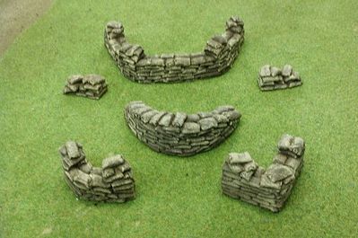 Pegasus Model 5209 Sandbags (Extras)