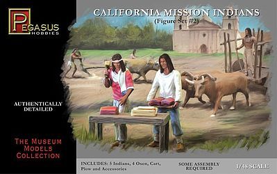 Pegasus Model 7005 California Mission Indians Set #2