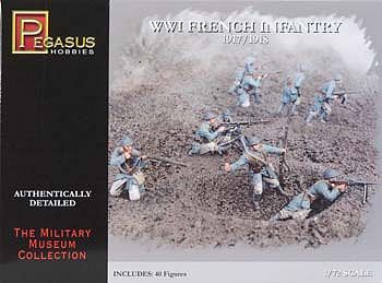 Pegasus Model 7199 WW1 French Infantry