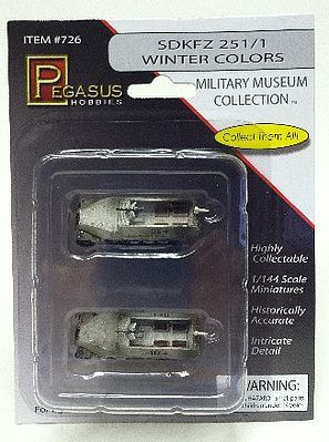 Pegasus Model 726 Sd.Kfz.251/1 Winter Colors (2)