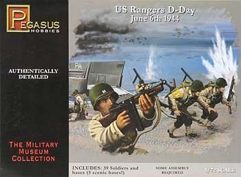 Pegasus Model 7351 U.S. Rangers D-Day June 6th 1944