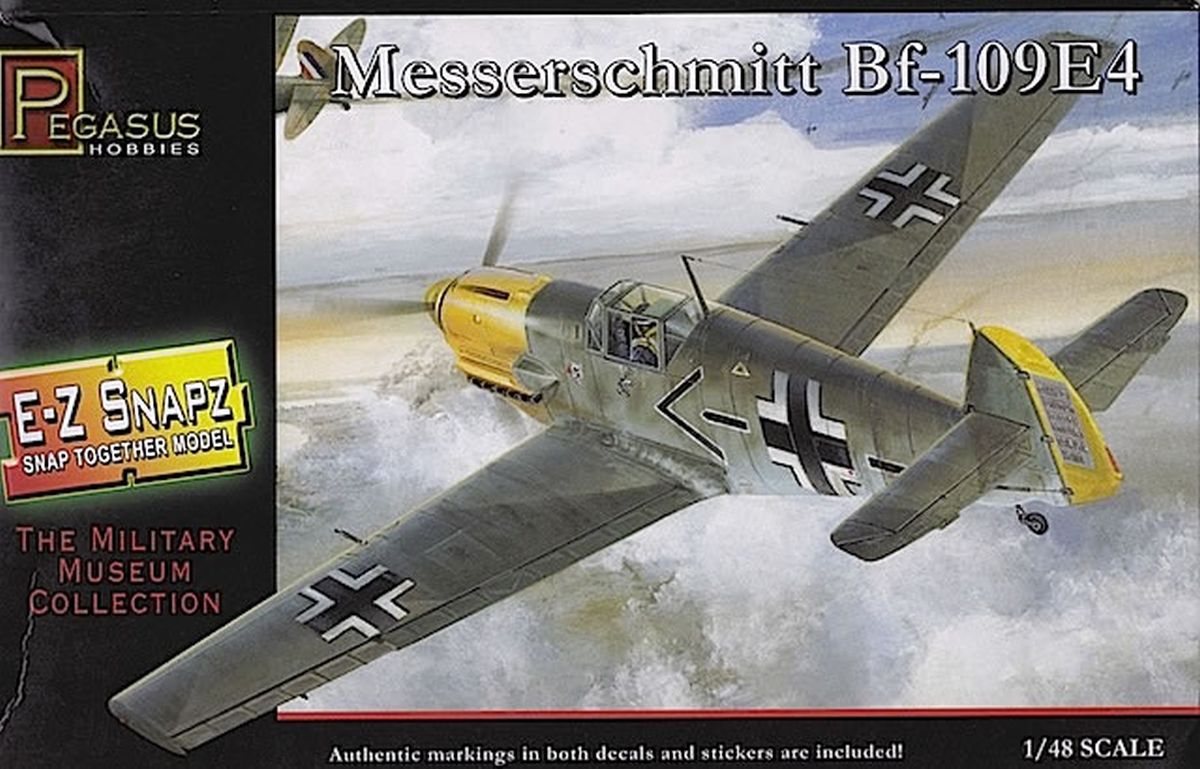Pegasus Model 8412 Messerschmitt Bf-109E4