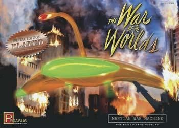 Pegasus Model 9201 Martian War Machine War of the Worlds Copper Plated kit