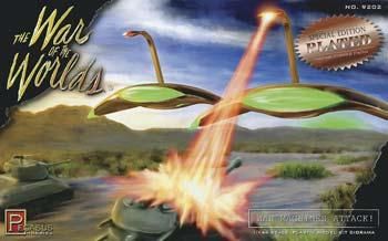 Pegasus Model 9202 War of the Worlds Diorama kit Copper Plated kit