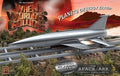 Pegasus Model 9211 The Space Ark When Worlds Collide Plated kit