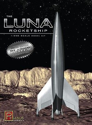 Pegasus Model 9310 Luna Rocketship Silver Plated Edition