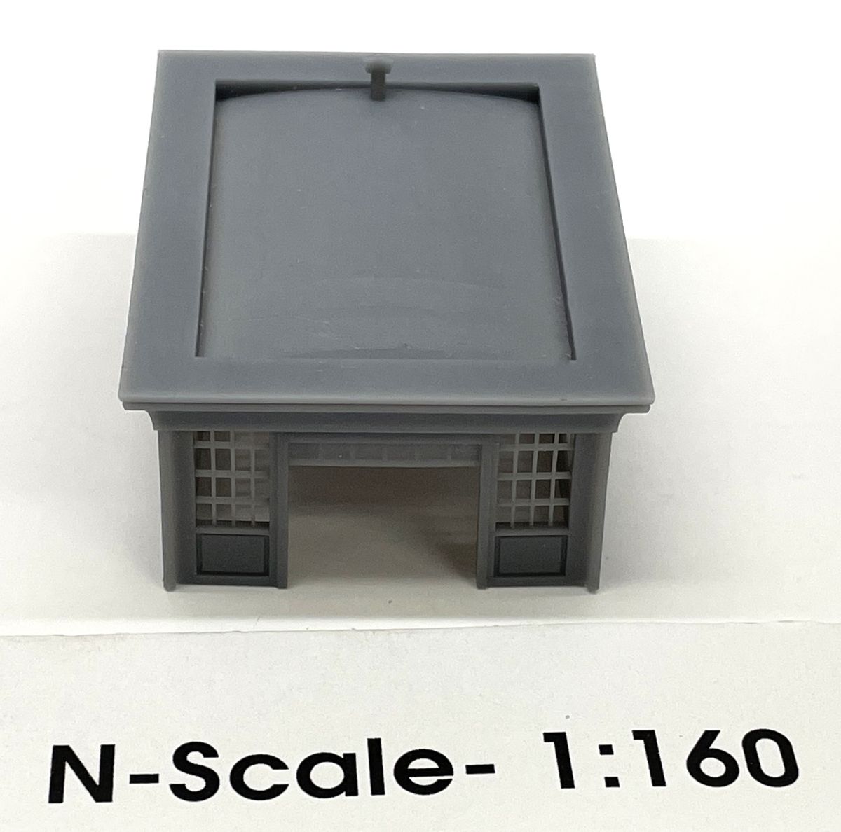 Phoenix Precision Models PPM30806 N Open Door Single Door Garage (1)