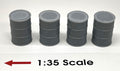 Phoenix Precision Models PPM38005 1/35 New Closed 55-Gallon Drums (4)