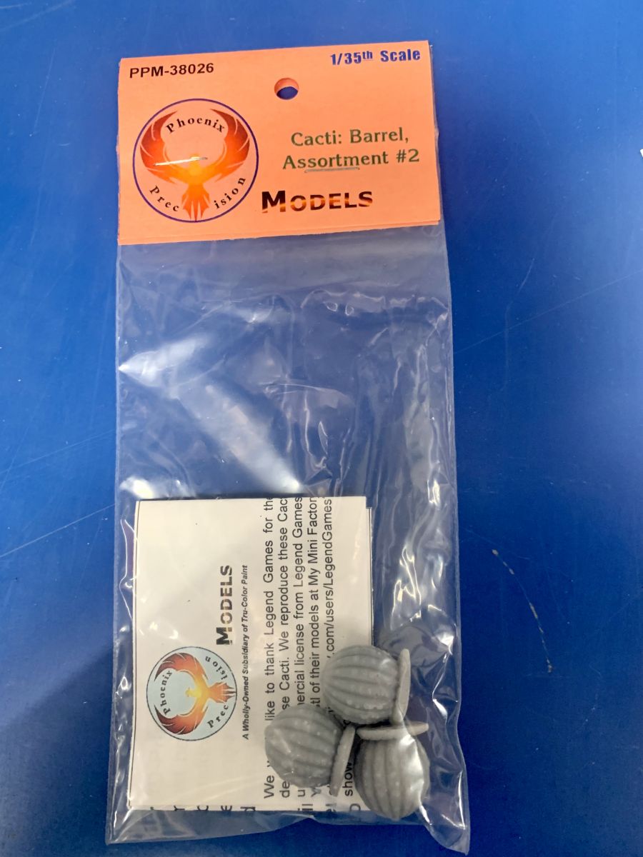 Phoenix Precision Models PPM38026 1/35 Barrel Cacti-Small (4)