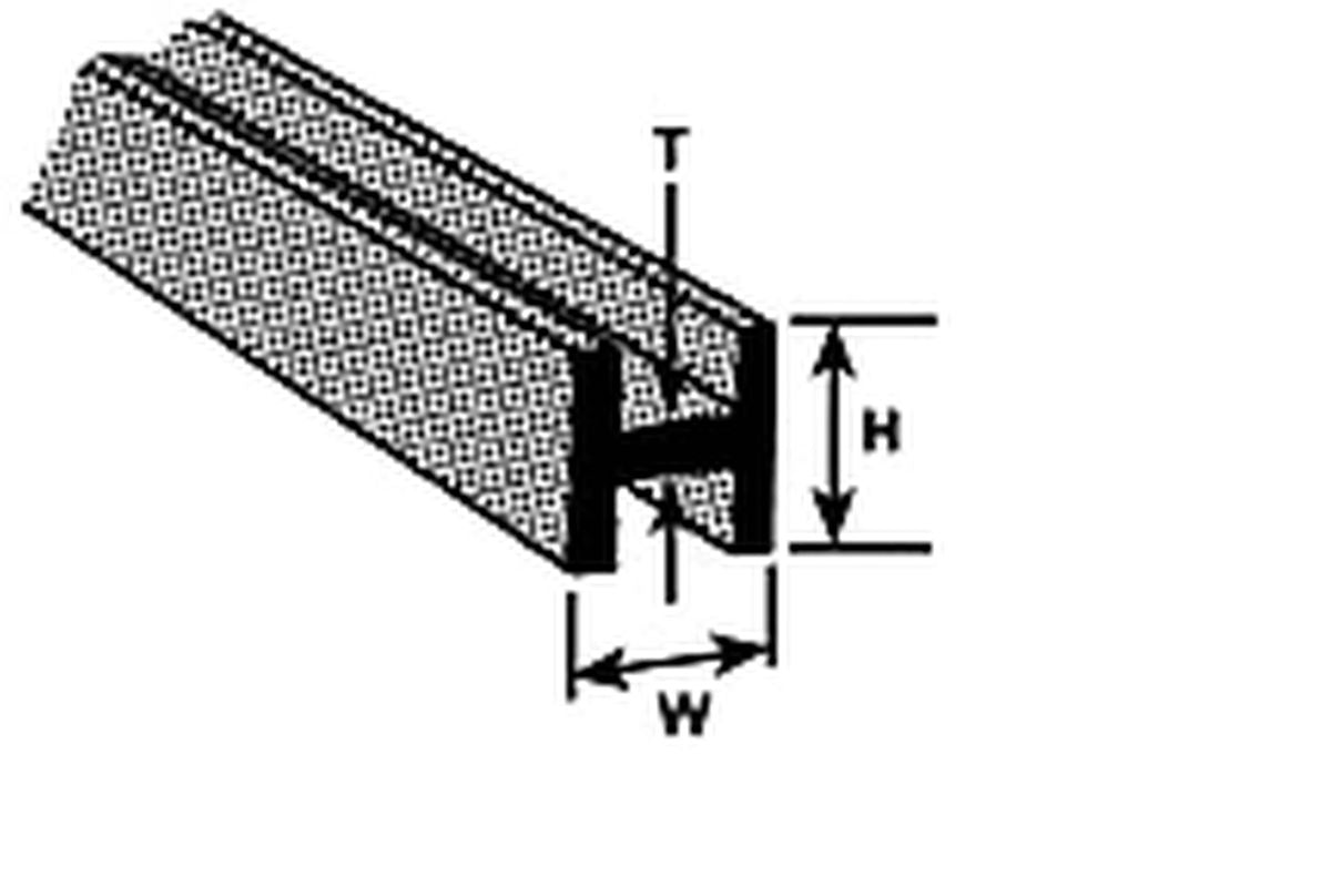 Plastruct 90065 (90065) Column 1/4