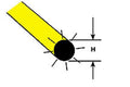 Plastruct 90284 (90284) 1/2 Lgth.Flour.Rod