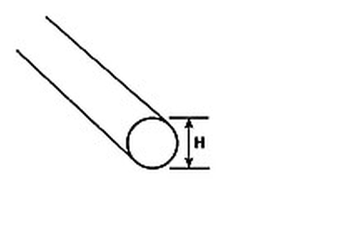 Plastruct 90291 (90291) 1/2 Length AR2