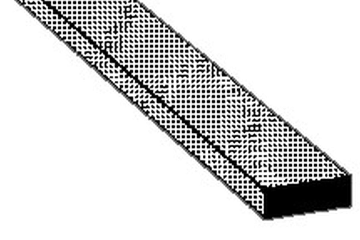 Plastruct 90351 (90351) Square ABS Rod