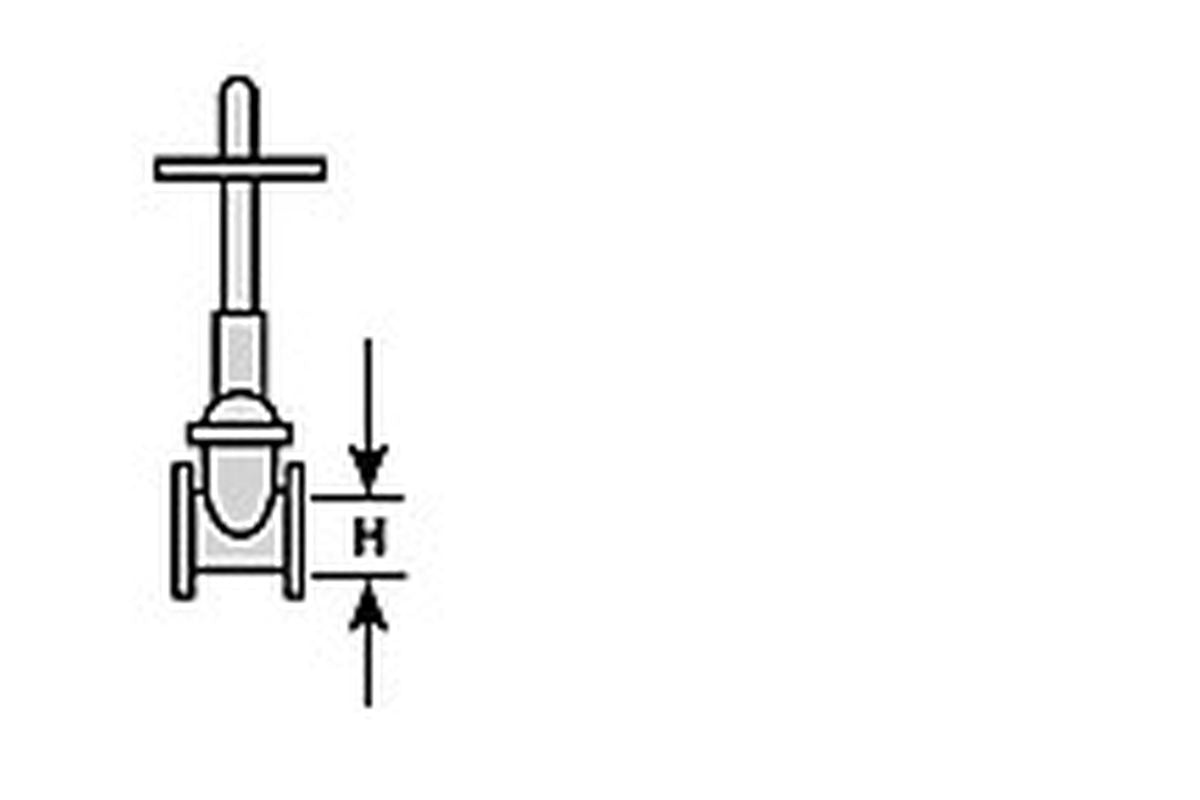 Plastruct 95503 3/32  Gray Butyrate Gate Valve for TB-3 (1 per pack)