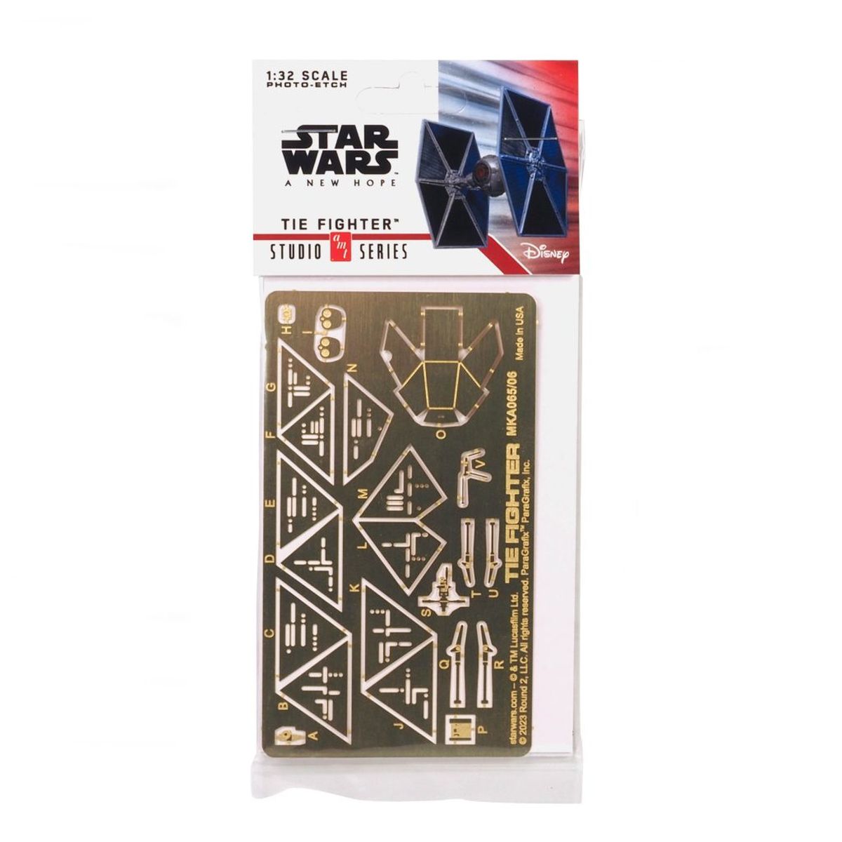 Polar Lights Model 65  Star Wars: A New Hope Tie Fighter Photoetch Set Skill