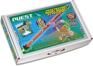Quest Model Rocket 1412 Penetrator Starter Set