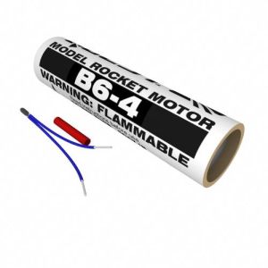 Quest Model Rocket 5766 B6-4 Single Rocket Motor