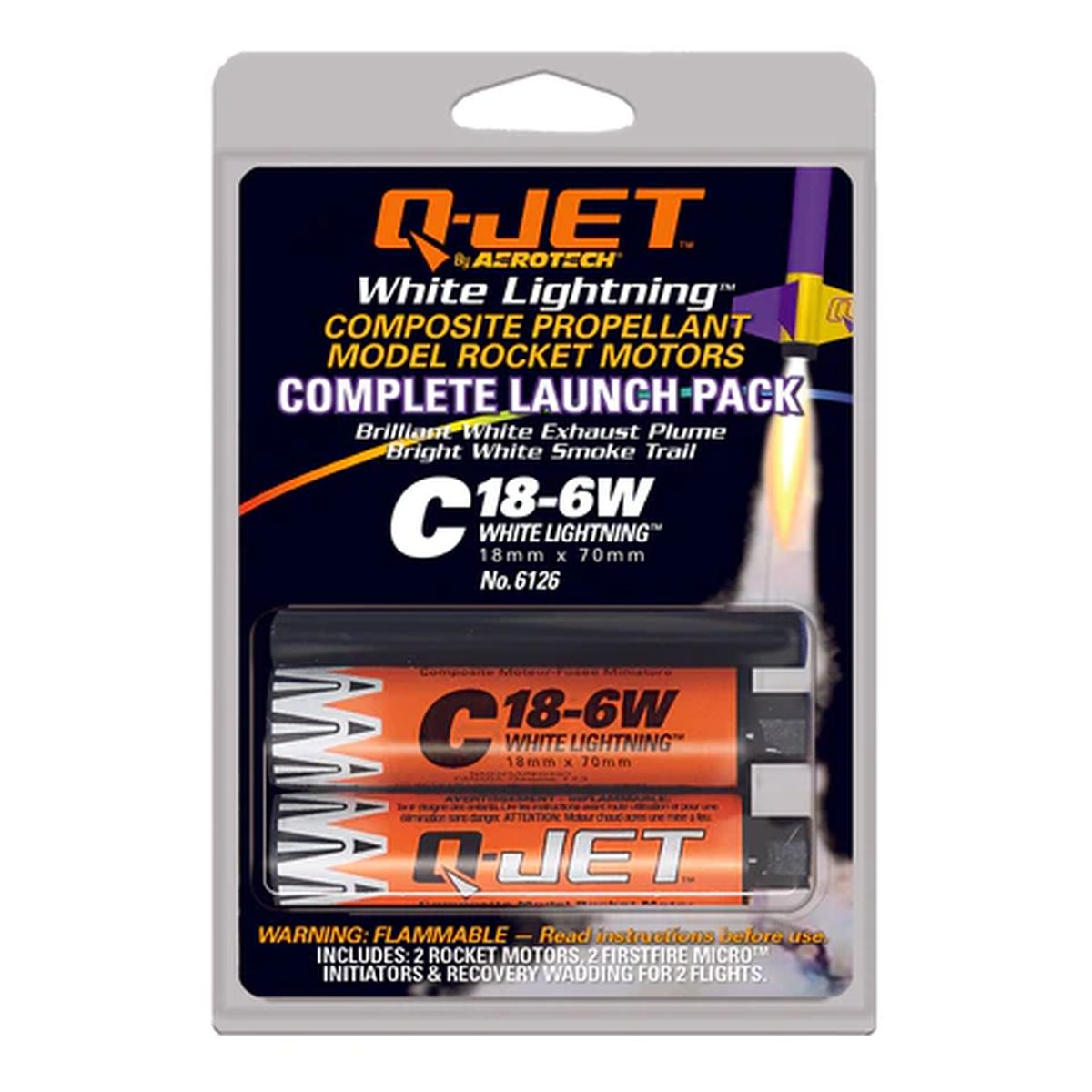 Quest QUS6126 C18-6W Q-Jet (2-Pack)
