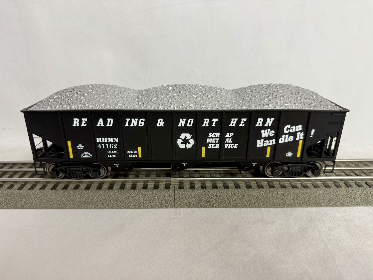 Ready Made Trains RMT 662122 O 3 Bay Hopper RDG & NORTH METAL SERVICE