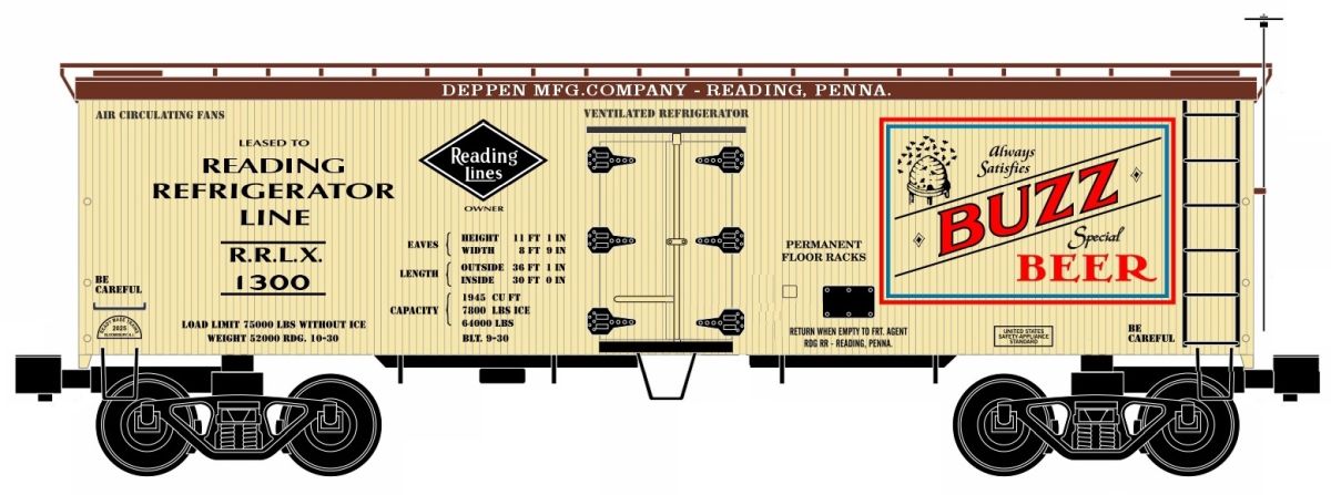 RMT 86199168 O Woodside Reefer Buzz Beer  NEW - call for discount pricing!