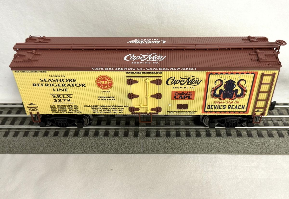 Ready Made Trains RMT 861991883 O Woodside Reefer Cape May Devils Reach Beer