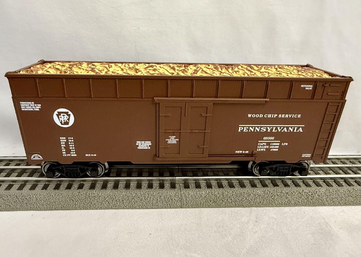 Ready Made Trains RMT 86415 O Woodchip Car PRR