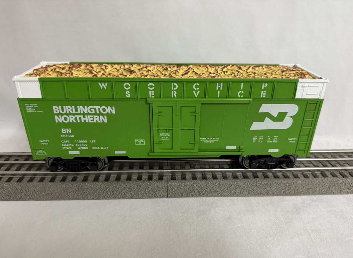 Ready Made Trains RMT 86428 O Woodchip Car BN