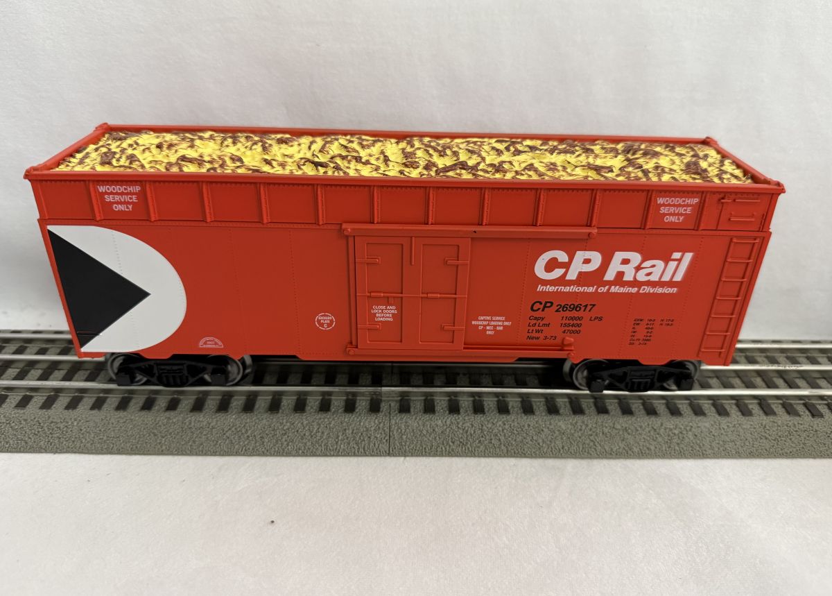 Ready Made Trains RMT 86455 O Woodchip Car CP