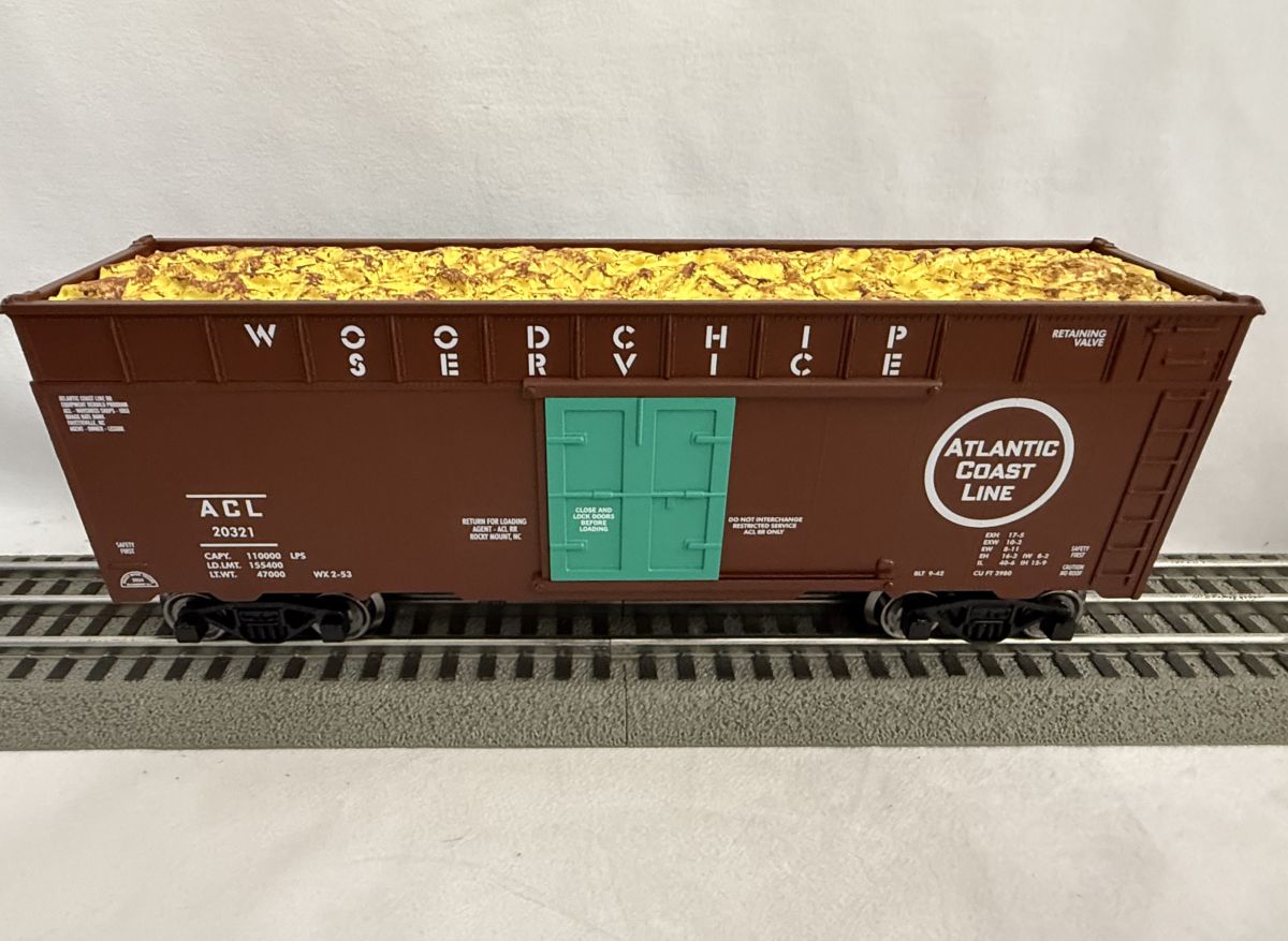 Ready Made Trains RMT 86469 O Woodchip Car ACL