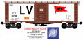 Ready Made Trains RMT 964382 O Boxcar Lehigh Valley Flour