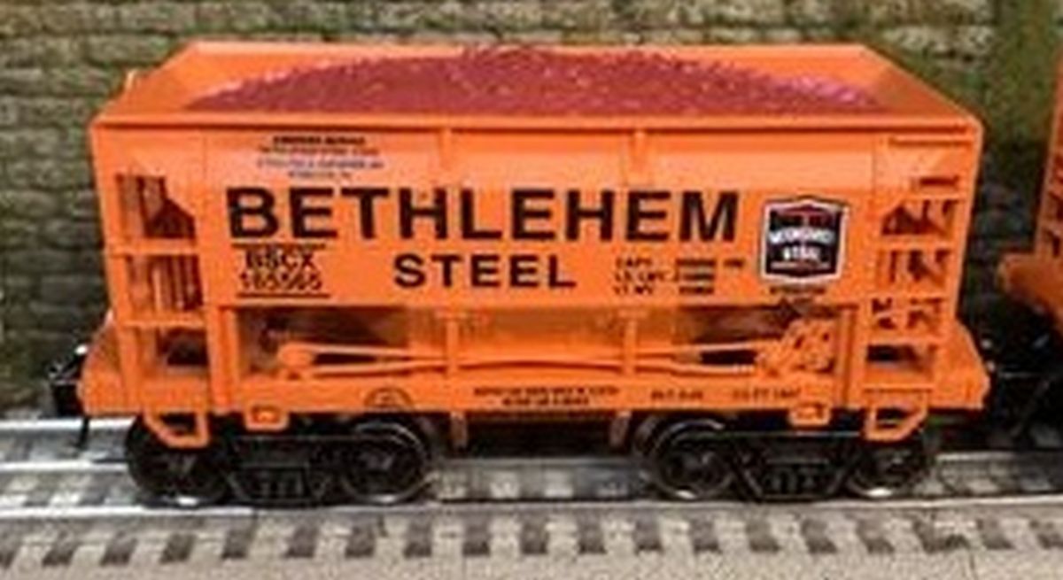 Ready Made Trains RMT96719421 O Ore Car Bethlehem Steel / Steelton